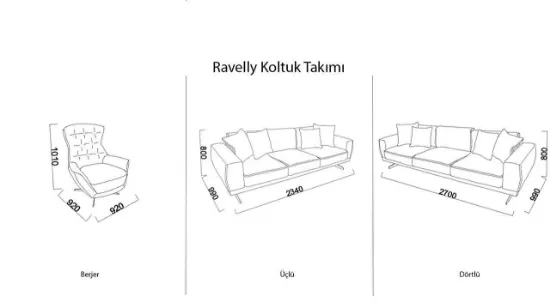 Image de Ravelly Koltuk Takımı