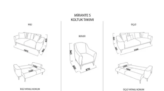 Image de Mirante S Koltuk Takımı