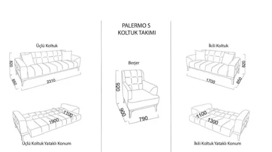 Image de Palermo S Koltuk Takımı