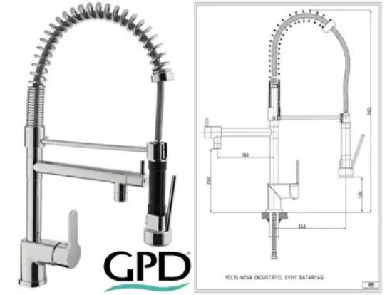 Image de Gpd Endüstriyel Eviye Bataryası Nova Mee35