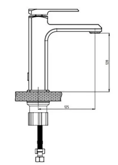 Image de GPD Quadro Lavabo Bataryası Krom MLB190