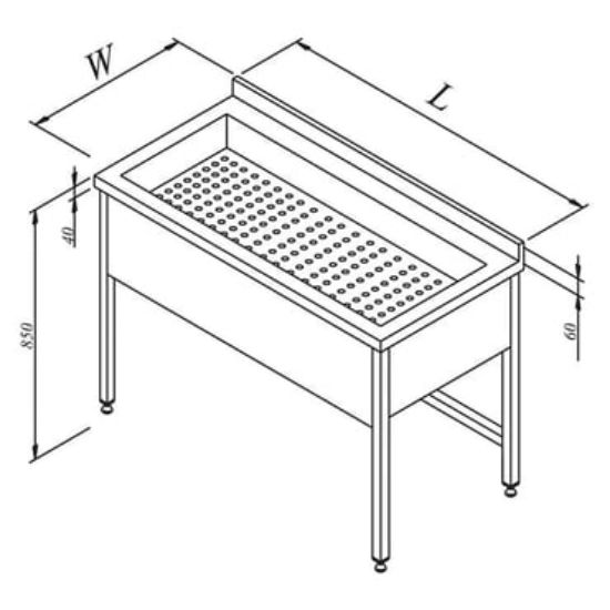 Image de Établi avec armoire et étagère intermédiaire