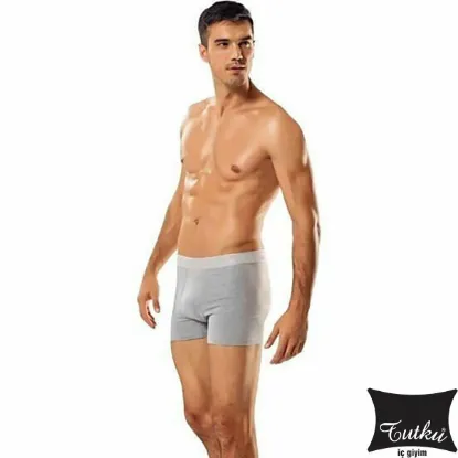 Image de Boxer Homme Lycra Gris