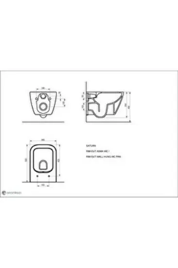 Image de Hill Rimout Mat Antrasit Asma Klozet A031291K , Seramiksan Hill Mat Antrasit Kapak A030061