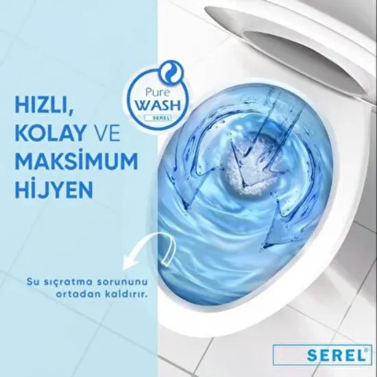 Image de Serel Sapphire Asma Klozet Kapak Hariç Sp10ads110h