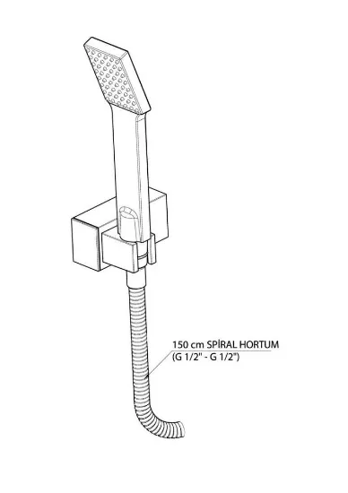 Image de Gpd Tam Ankastre Duş Seti Ritmo Mta85+dst26+ads05