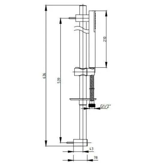 Image de Eca Minimal Banyo Hareketli El Duş Seti 102117313