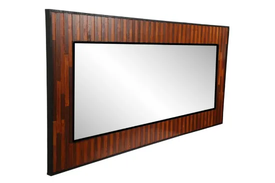 Image de DFN WOOD DEKORATİF DUVAR SALON AYNASI, 120X60