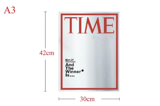 Image de TIME MAGAZİN KAPAĞI AYNA, 30X42, CZG1A201