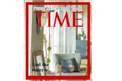 Image de TIME MAGAZİN KAPAĞI AYNA, 30X42, CZG1A201