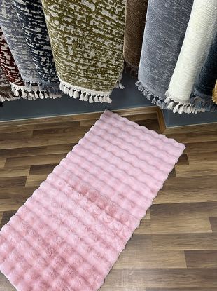 Image de EMBOSS TAVŞAN PELUŞ Pembe