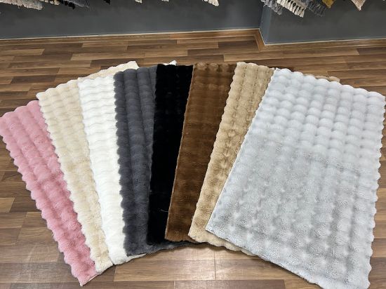 Image de EMBOSS TAVŞAN PELUŞ Beyaz