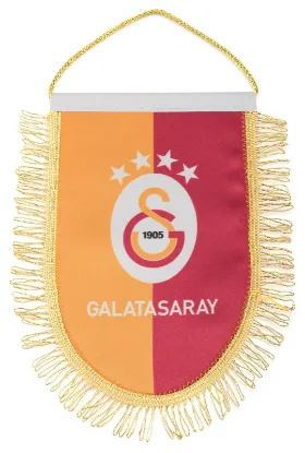 Image de Galatasaray Parçalı 4 Yıldız Logo Taktim Bayrağı 