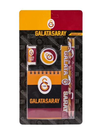 Image de Galatasaray Kurşun Kalem 5’li Kırtasiye Seti