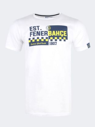 Image de Fenerbahçe Erkek Beyaz Tribün Yüksek Kalıp Tshirt