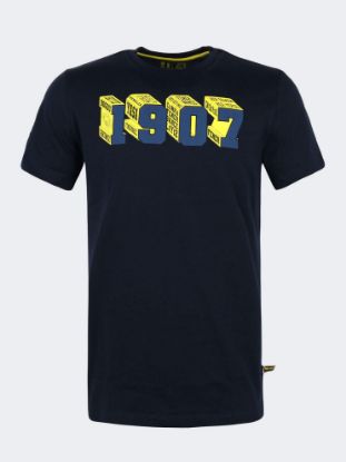 Image de Erkek Lacivert Tribün Slogan 1907 Tshirt