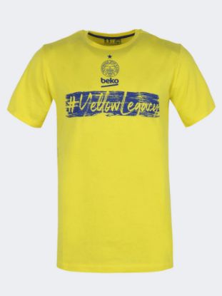 Image de Basket Sarı Fenerbahçe Yellow Legacy Tshirt