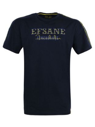 Image de Fenerbahçe Lacivert Tribün Efsane Erkek Oversize Tshirt