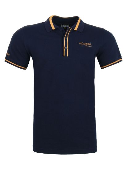 Image de Fenerbahçe Lacivert Atatürk Erkek Polo Tshirt