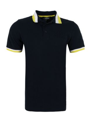 Image de Fenerbahçe Lacivert Tribün Emboss Erkek Polo Tshirt