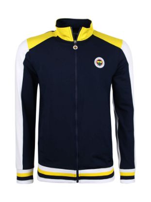 Image de Fenerbahçe Lacivert Tribün Omuz Parçalı Erkek Sweatshirt