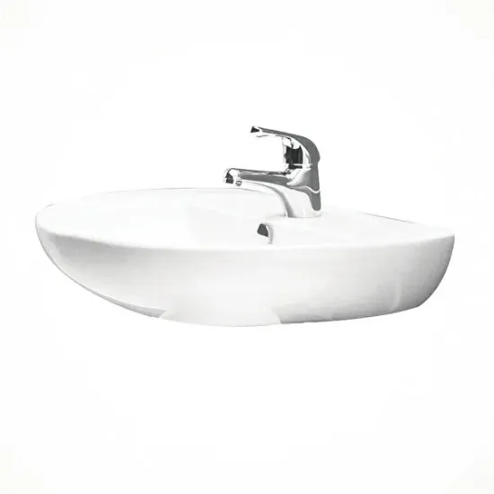 Image de Ege Vitrifiye Alia Lavabo Beyaz 56 Cm