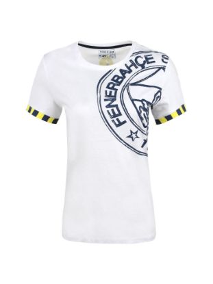 Image de Fenerbahçe Beyaz Tribün Mazinde Bir Tarih Yatar Kadın Tshirt