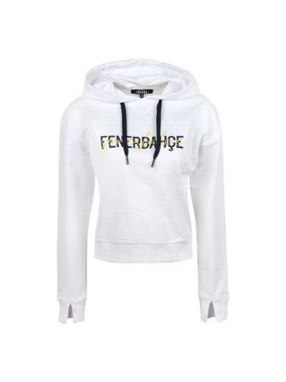 Image de Fenerbahçe Beyaz Tribün Kadın Sweatshirt