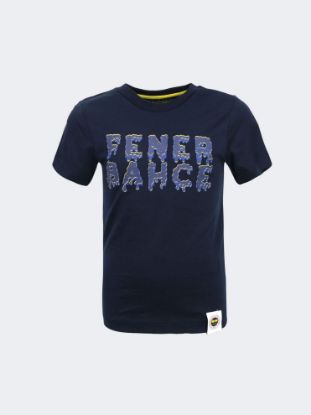 Image de Çocuk Lacivert Tribün Yüksek Kalıp Fenerbahçe Tshirt