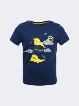 Image de Çocuk Lacivert Tribün Bayraklı Tshirt