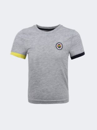 Image de Fenerbahçe Gri Çocuk Tribün El Yazılı Tshirt