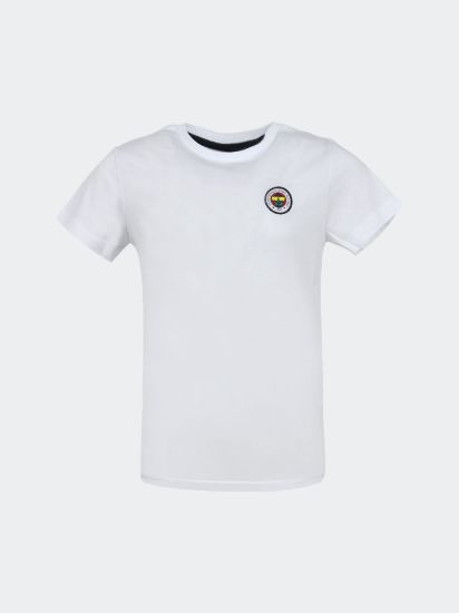 Image de Çocuk Beyaz Tribün 6 Renk Logolu Tshirt