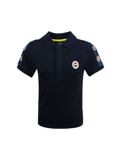 Image de Fenerbahçe Lacivert Tribün Basic Polo Tshirt