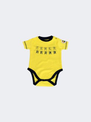 Image de Bebek Sarı Fenerbahçe Bayrak Desenli Body