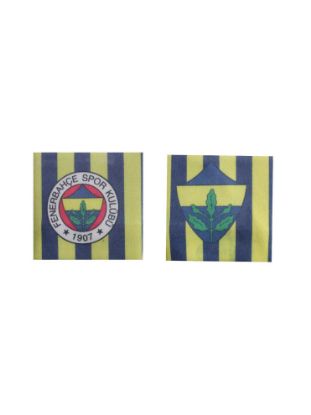 Image de Fenerbahçe Lacivert Sarı Çubuklu Baskı Unisex Bileklik