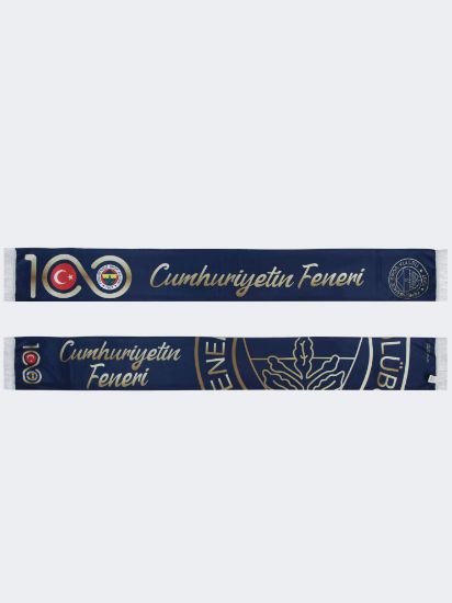 Image de Unisex Lacivert Cumhuriyetin Feneri Gold Şal