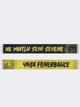 Image de Unisex Sarı Lacivert Yaşa Fenerbahçe Şal