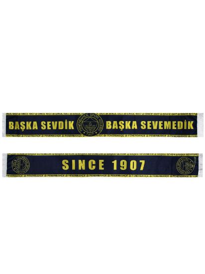 Image de Fenerbahçe Lacivert Sarı Since 1907 Unisex Şal