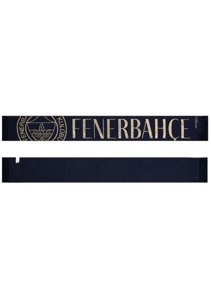 Image de Fenerbahçe Gold Dokumalı Unisex Atkı