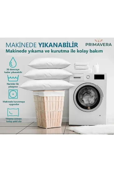 Image de Primavera Home 5 Adet Yıkanabilir Nonwowen Antialerjik Slikonize Yastık 50x70 800 gr