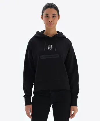 Image de BEŞİKTAŞ KADIN KAPÜŞONLU SWEATSHIRT 