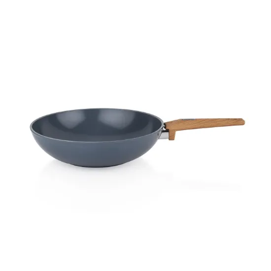 Image de Schafer Fiesta Seramik Wok Tava 28 Cm-Siyah