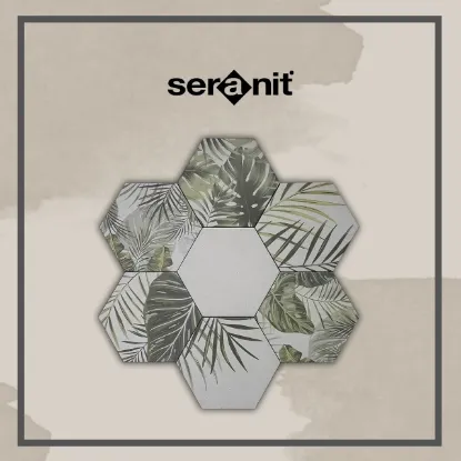 Image de Seranit Mirage Flower Dekor 20x23.2 (0.70 m2 Fiyatı)