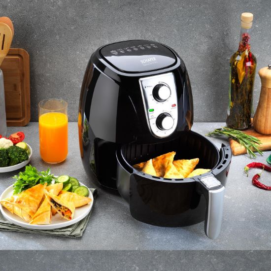 Image de Schafer Thermochef Smart Airfryer/Sıcak Hava Fritözü-Siyah