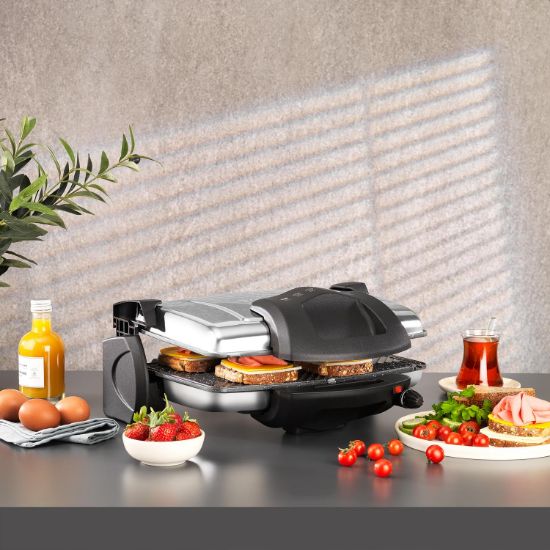 Image de Schafer Grill Chef Tost Makinesi-Inox