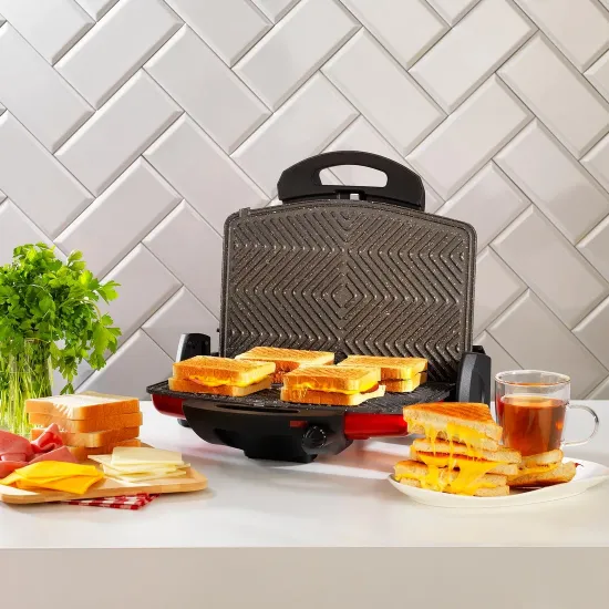 Image de Schafer Grill Chef Tost Makinesi-Lal Kırmızı