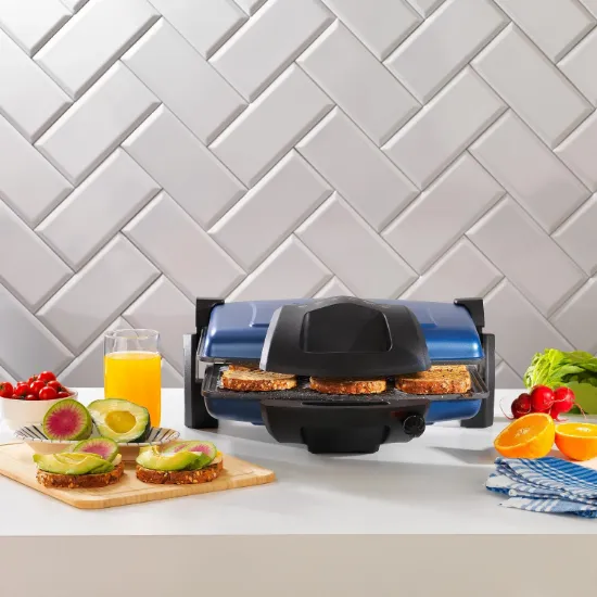 Image de Schafer Grill Chef Tost Makinesi-Mavi