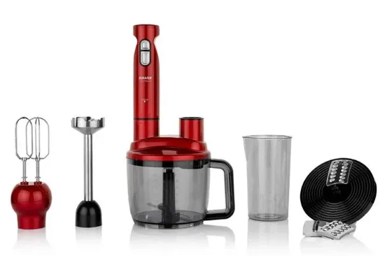 Image de Schafer Chef Blend Mega Blender Set-Kırmızı