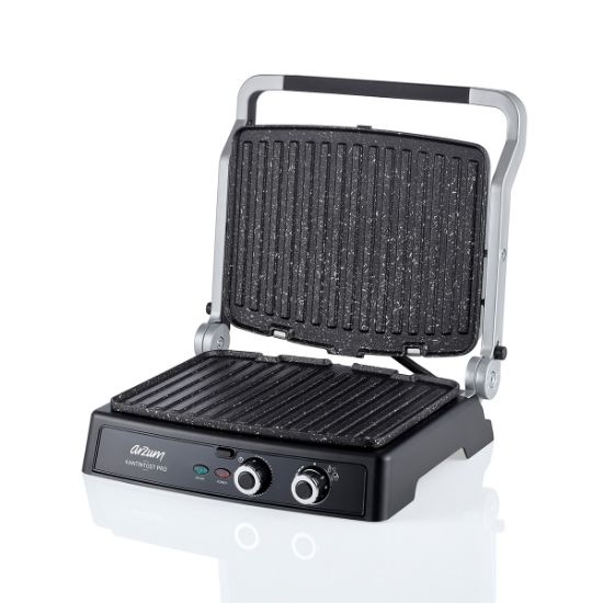 Image de AR2044-INX Kantintost Pro Izgara ve Tost Makinesi - Inox