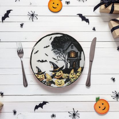 Image de Keraart Halloween Witch Servis Tabağı 26 Cm 19948